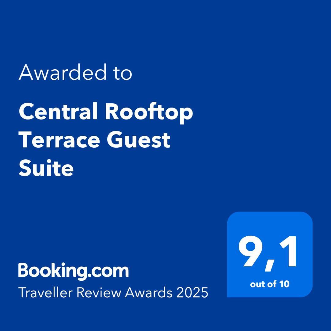 Central Rooftop Terrace Guest Suite Amesterdão Exterior foto